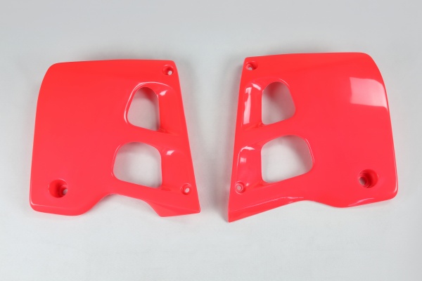 Radiator Covers red for Honda CR 125 R 2T (1991-92) - CR 250 R 2T (1990-91)